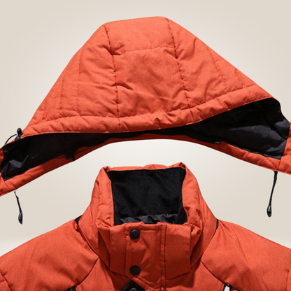 Men's Fleece-Lined Waterproof Parka Jacket