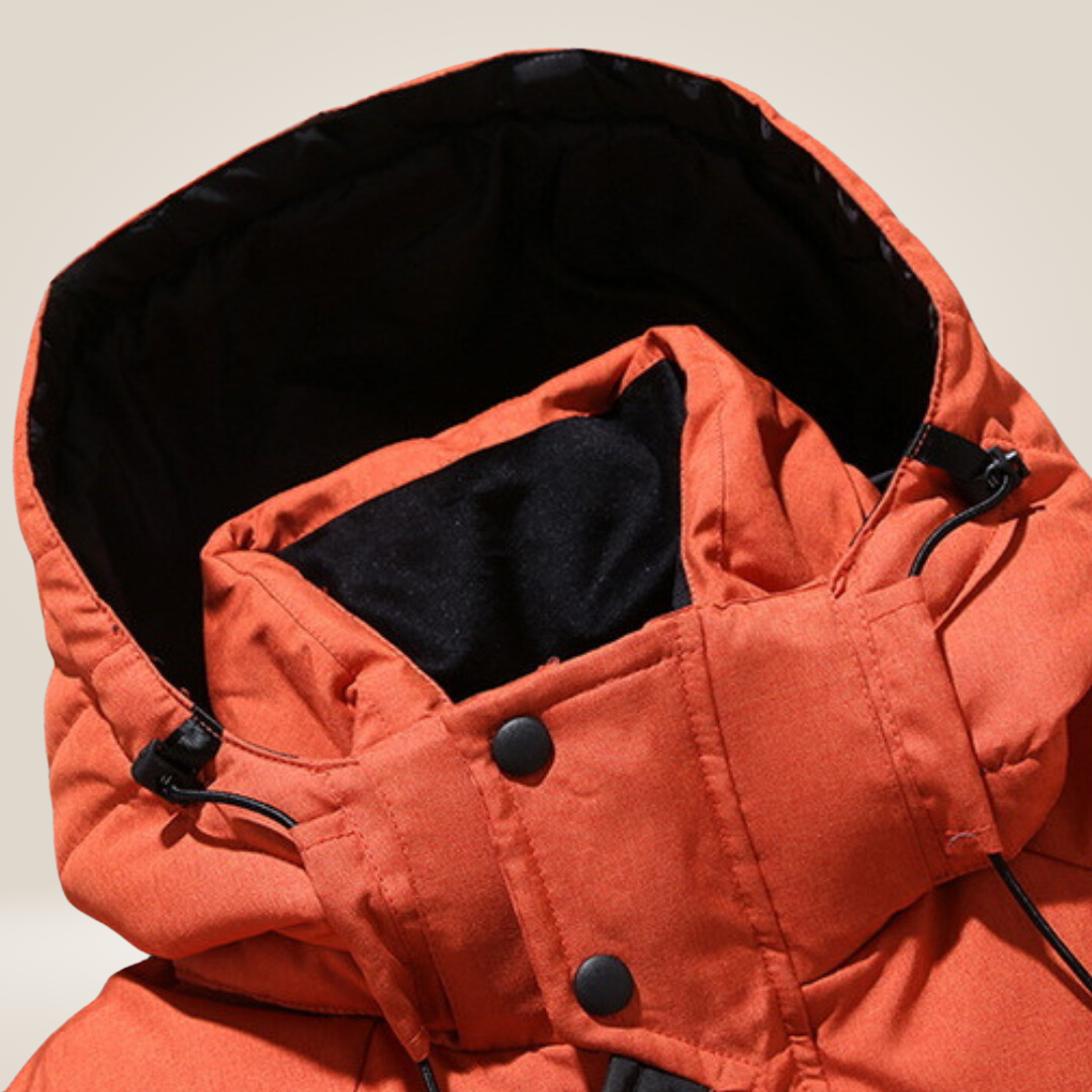 Men's Fleece-Lined Waterproof Parka Jacket