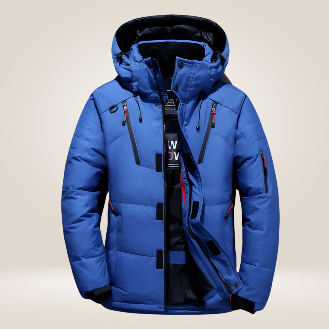 Men's Fleece-Lined Waterproof Parka Jacket
