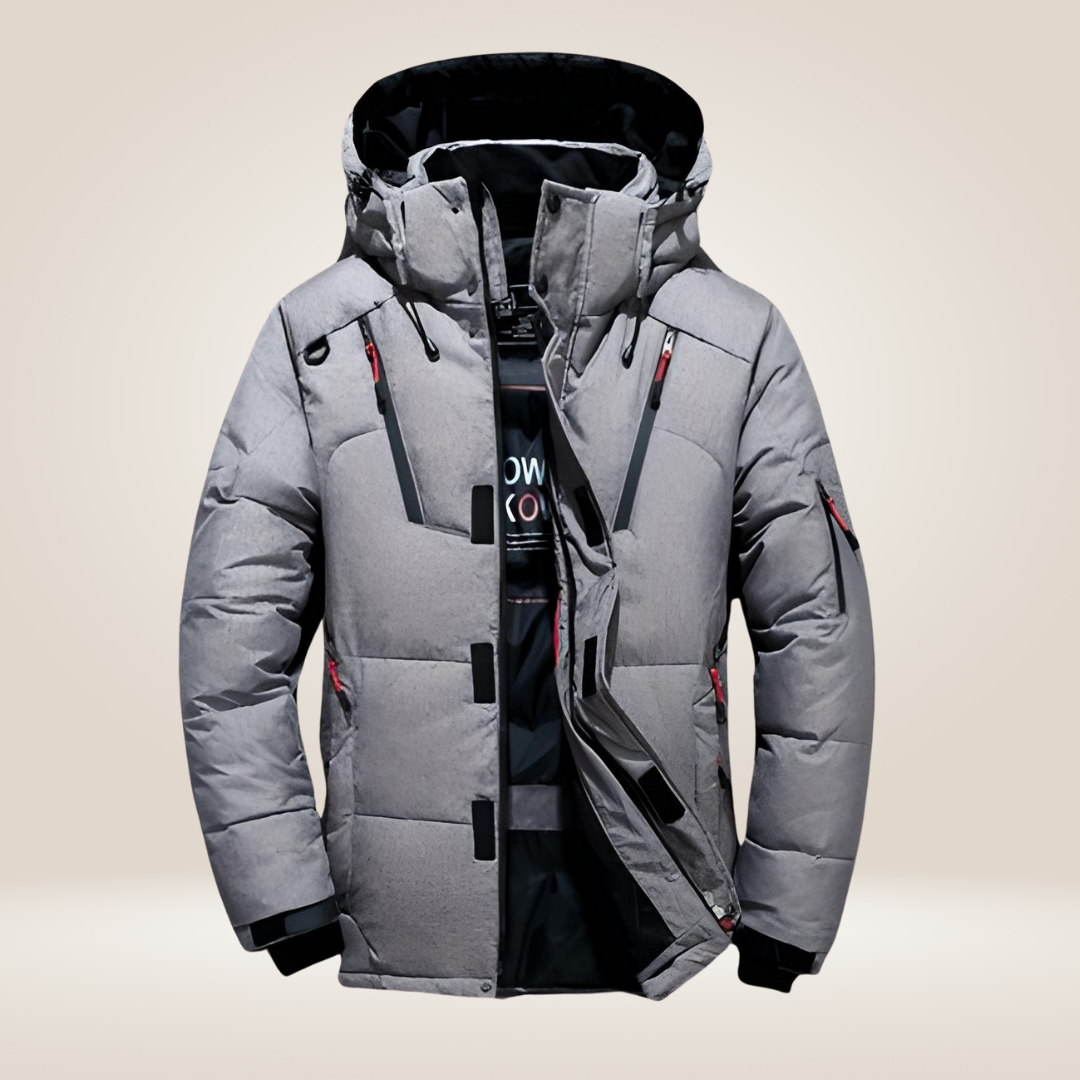 Men's Fleece-Lined Waterproof Parka Jacket