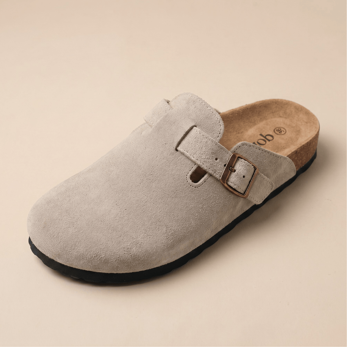 Unisex Genuine Suede Clogs