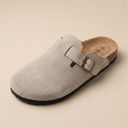 Unisex Genuine Suede Clogs
