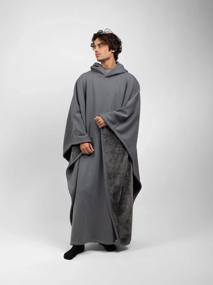 Unisex Vegan Fur-Lined Hoodie