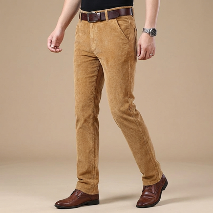 Men's Corduroy Tailored Trousers