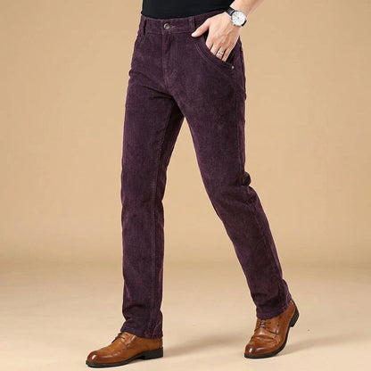 Men's Corduroy Tailored Trousers