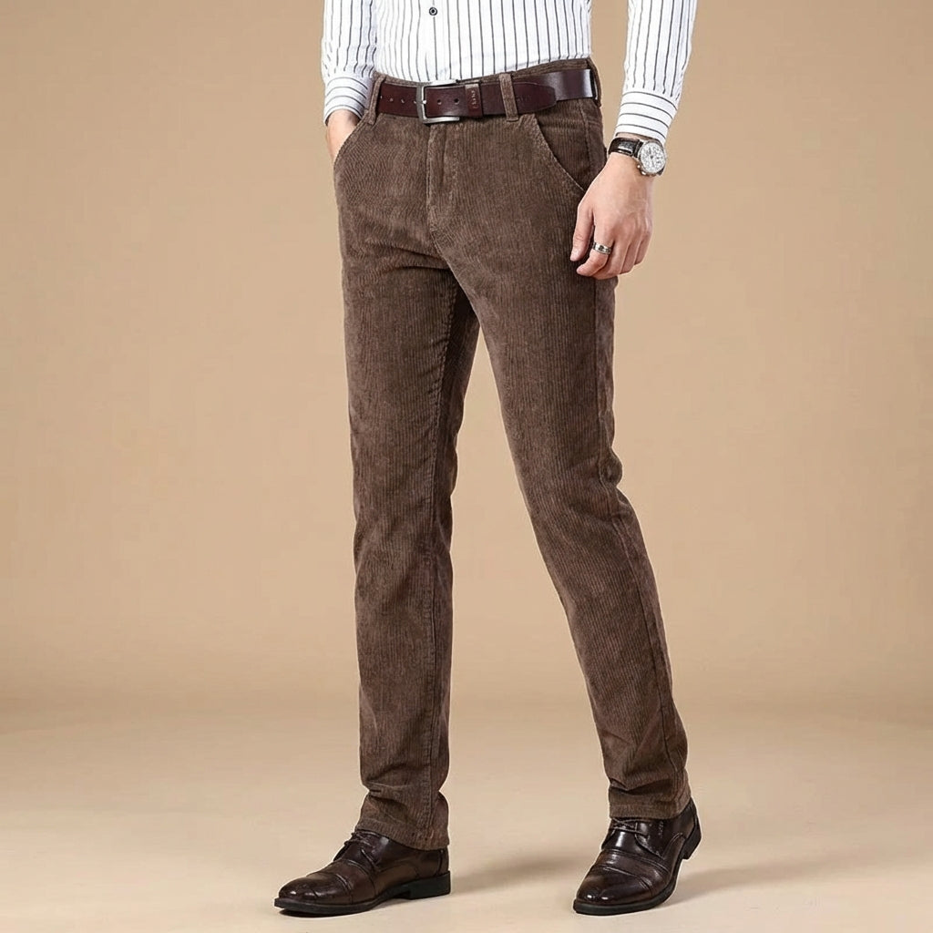 Men's Corduroy Tailored Trousers
