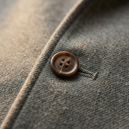 Men's Wool Stand-Collar Jacket
