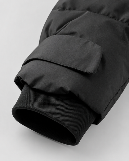 Women's Belted Hooded Puffer Jacket