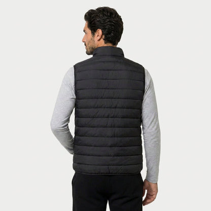 Men's Quilted Lightweight Puffer Vest – Full-Zip, view 8