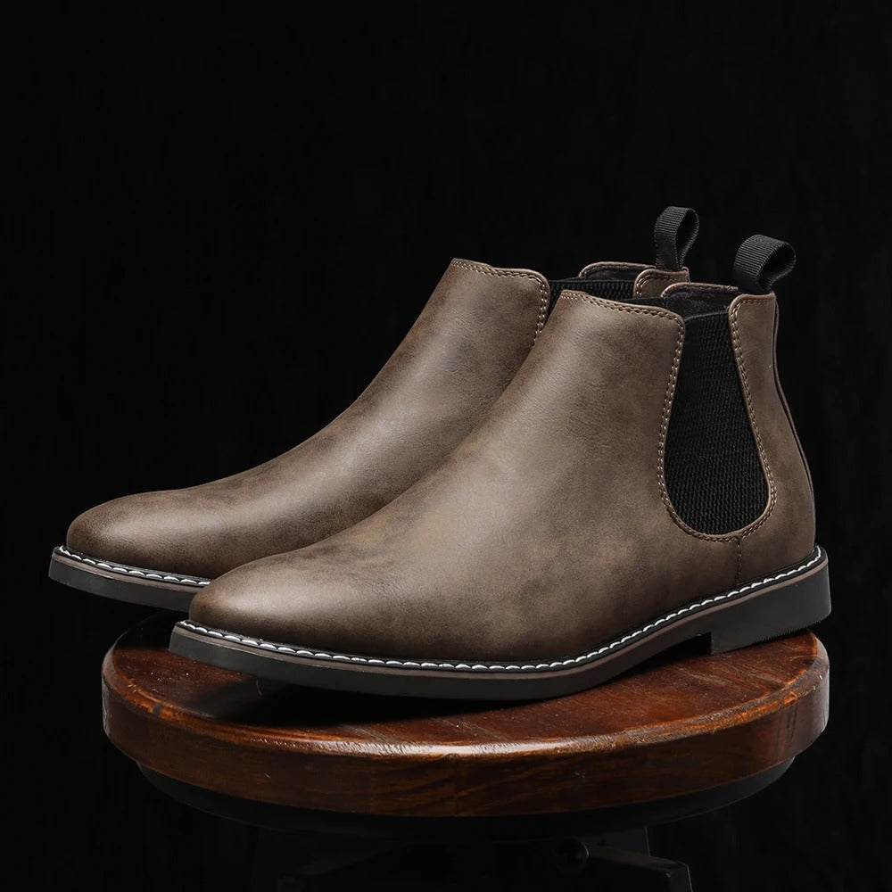 Men's Leather Chelsea Boots