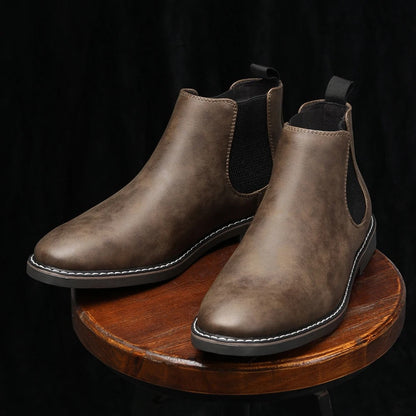 Men's Leather Chelsea Boots