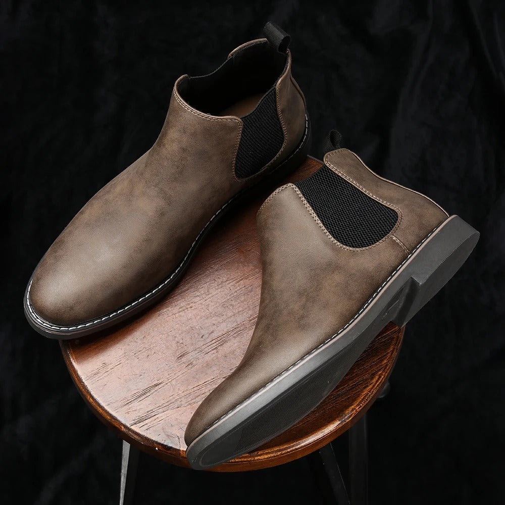 Men's Leather Chelsea Boots
