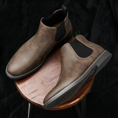 Men's Leather Chelsea Boots