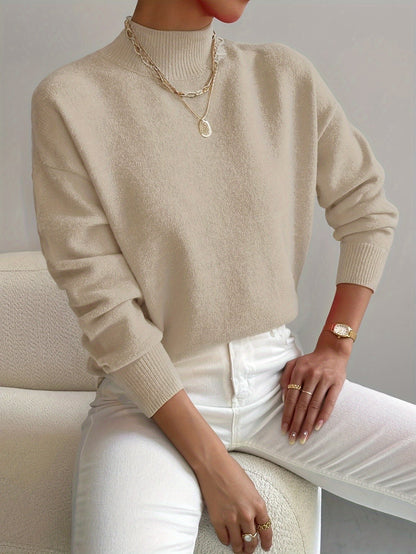 Women's Turtleneck Knit Sweater