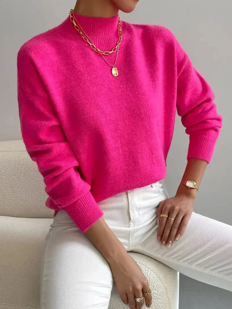 Women's Turtleneck Knit Sweater
