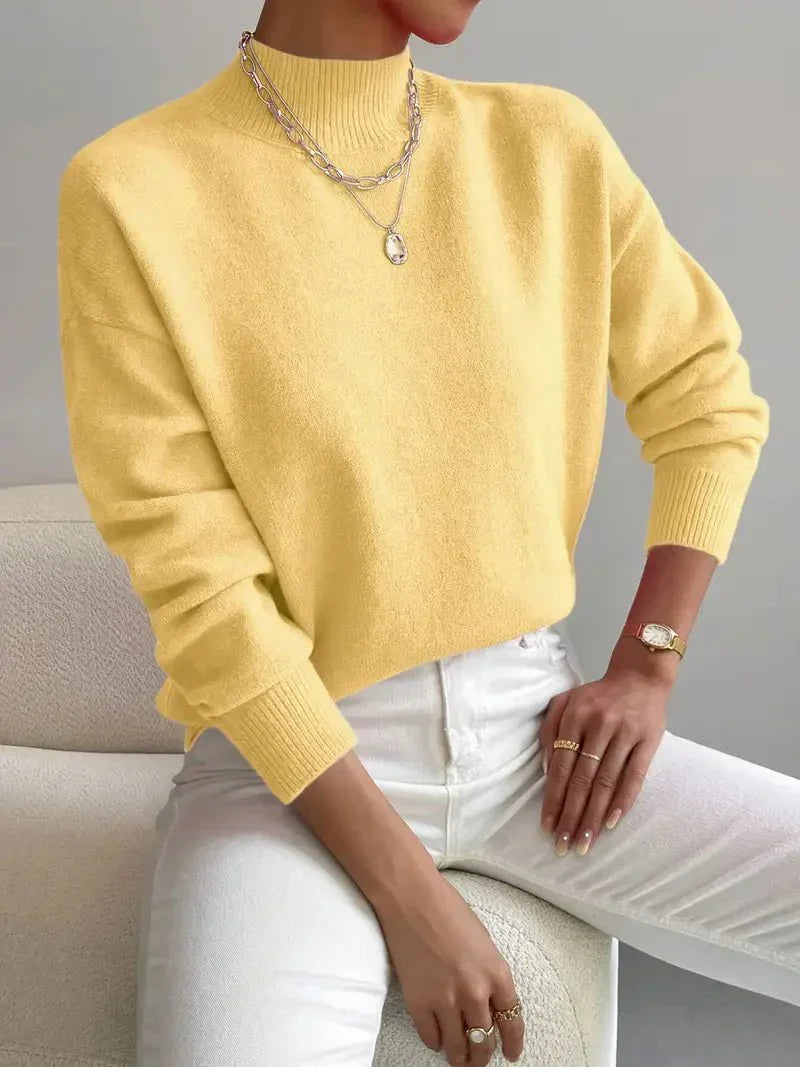 Women's Turtleneck Knit Sweater