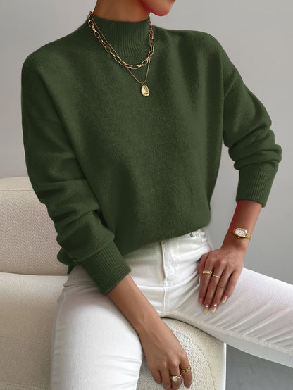 Women's Turtleneck Knit Sweater