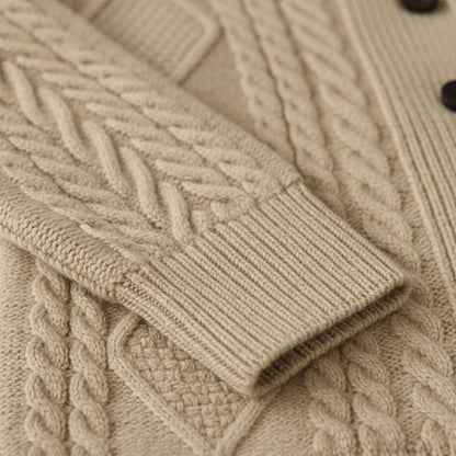 Men's 100% Cashmere Cardigan