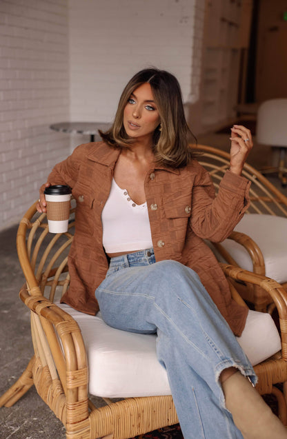 Women's Textured Knit Jacket