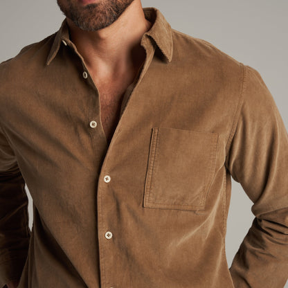 Men's Fine Wale Corduroy Shirt