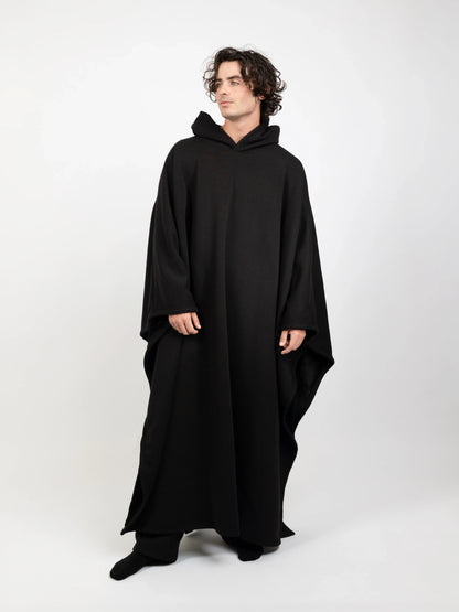 Unisex Vegan Fur-Lined Hoodie