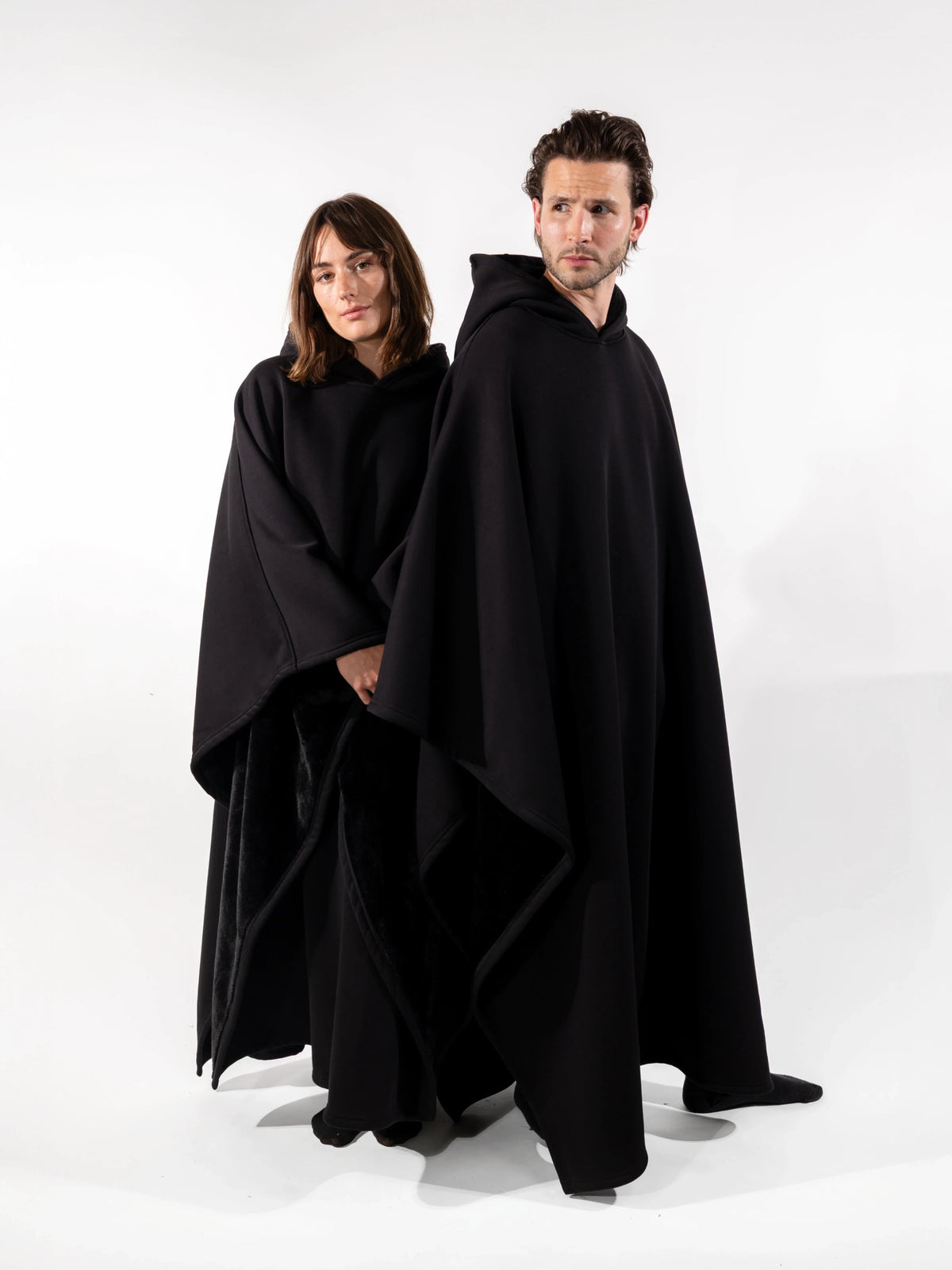 Unisex Vegan Fur-Lined Hoodie