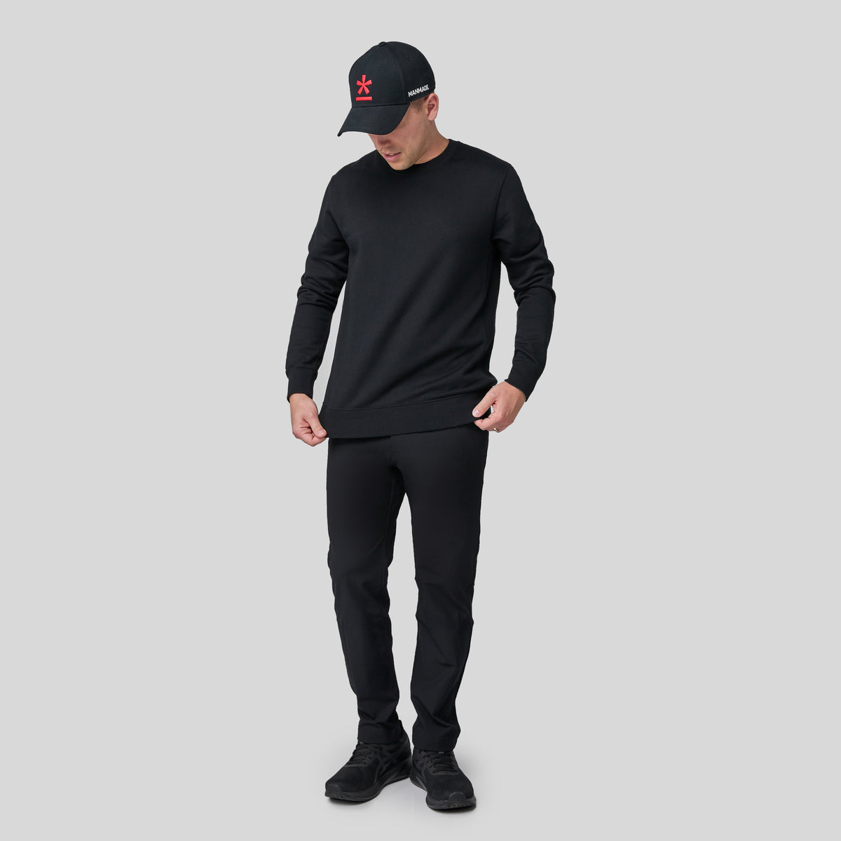 Men's Cotton-Modal Crew Neck Sweater