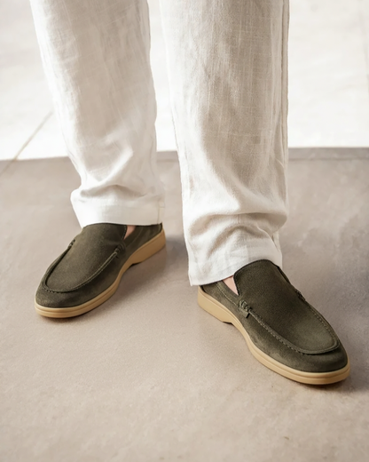Men's Suede Leather Loafers