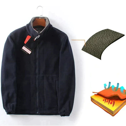 Unisex Sherpa Hooded Jacket