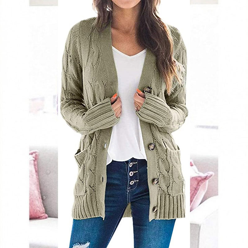 Women's Midi-Length Knit Sweater