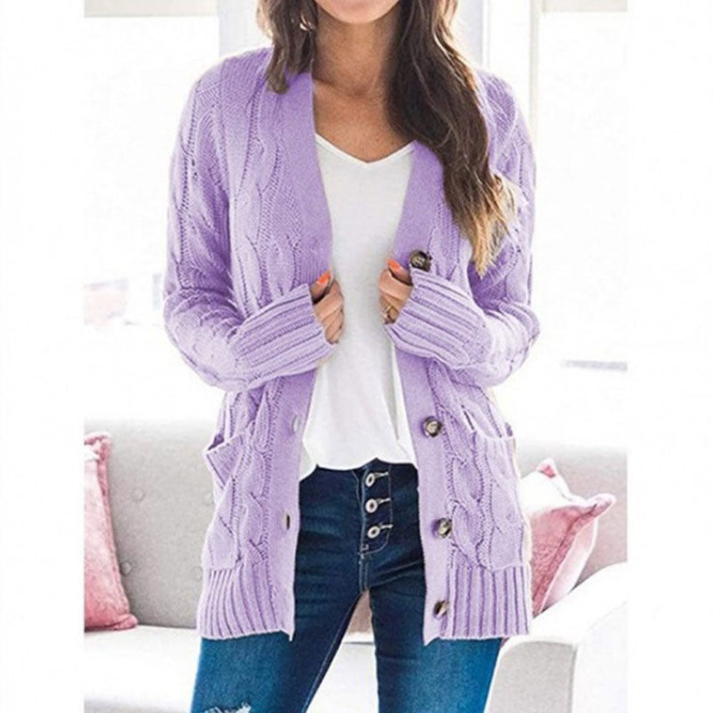 Women's Midi-Length Knit Sweater