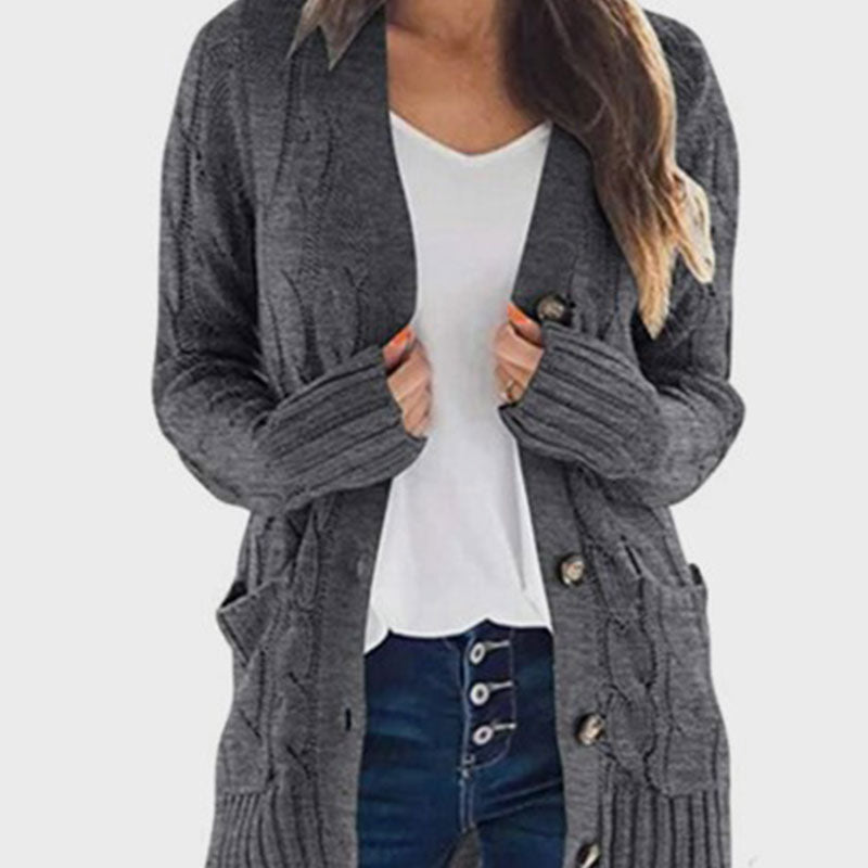 Women's Midi-Length Knit Sweater