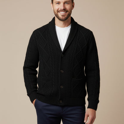 Men's 100% Cashmere Cardigan