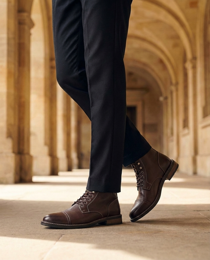 Men's Leather Stitch-Down Boots
