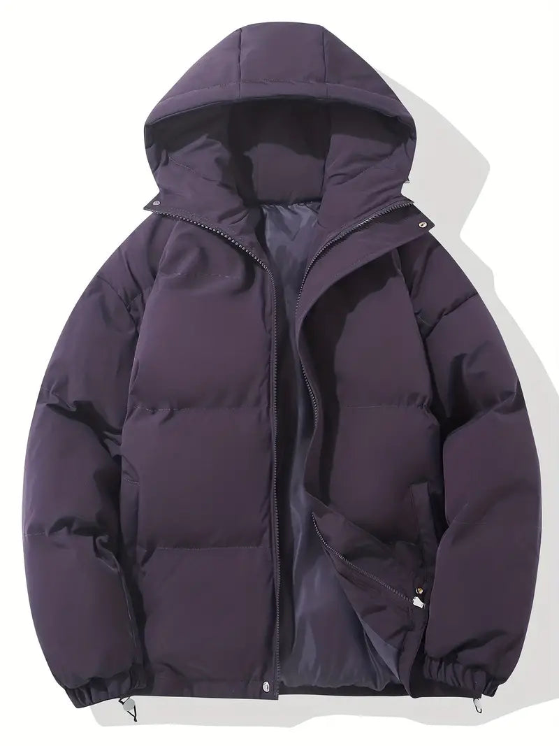Women's Quilted Hooded Puffer Jacket