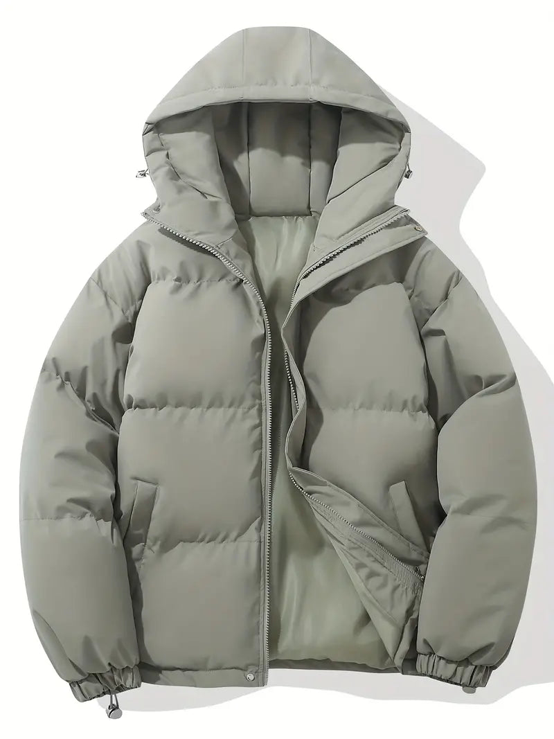 Women's Quilted Hooded Puffer Jacket