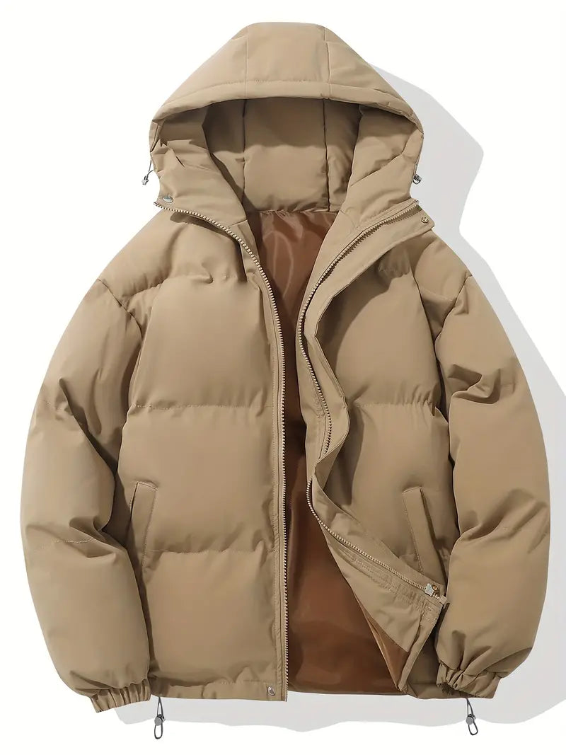 Women's Quilted Hooded Puffer Jacket