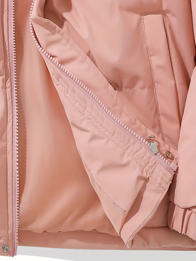 Women's Quilted Hooded Puffer Jacket