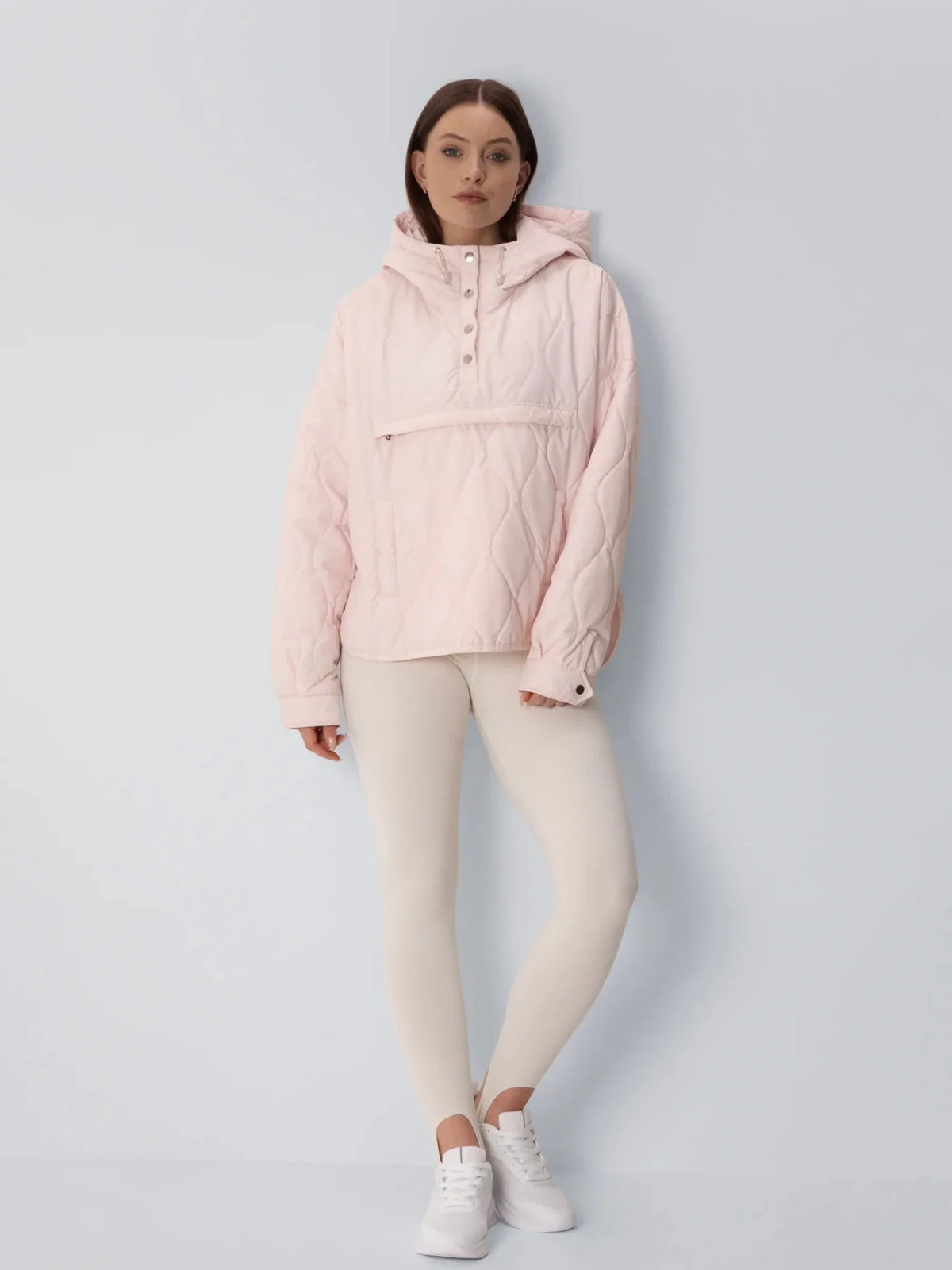 Unisex Packable Quilted Puffer Hoodie