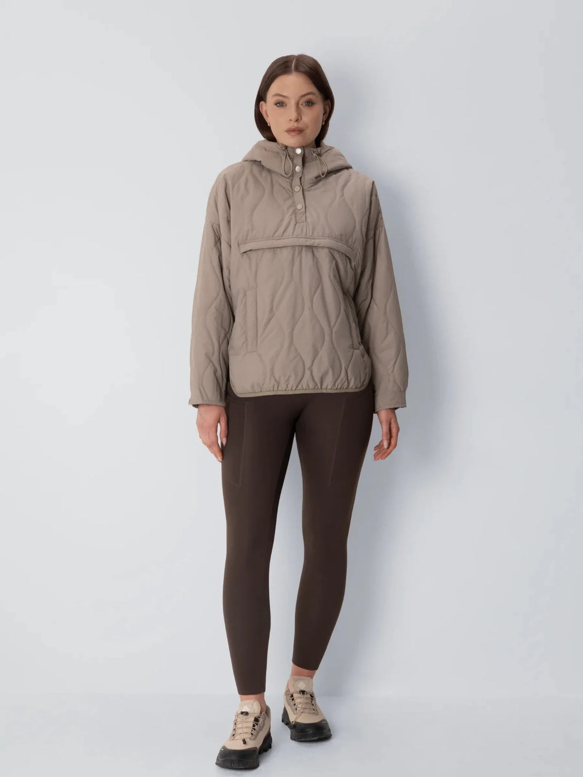 Unisex Packable Quilted Puffer Hoodie