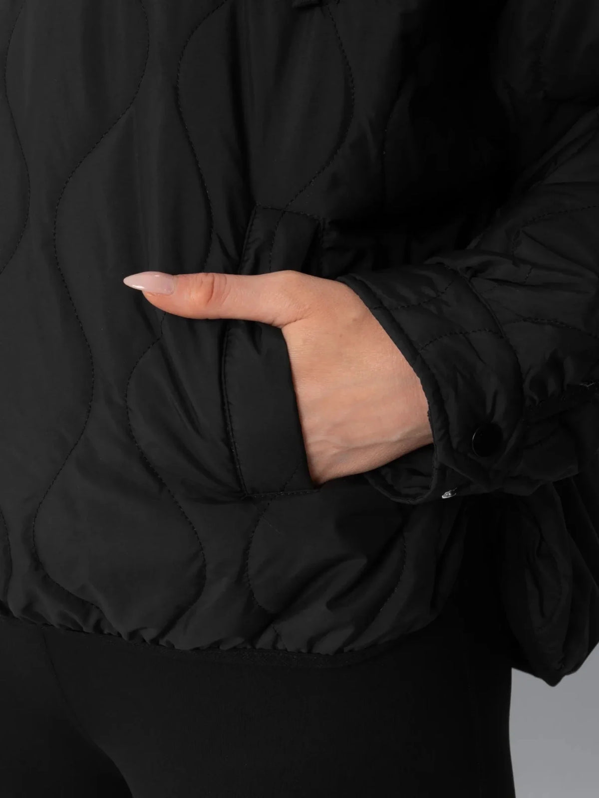 Unisex Packable Quilted Puffer Hoodie
