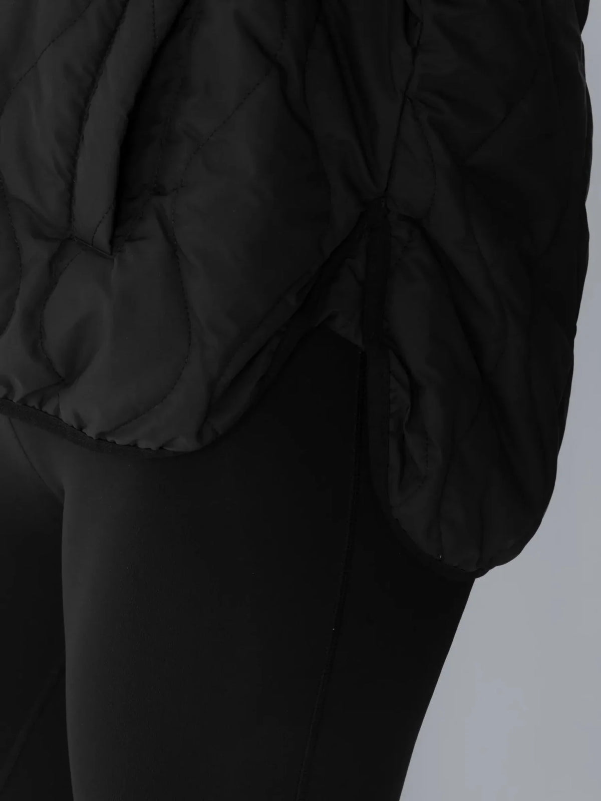 Unisex Packable Quilted Puffer Hoodie