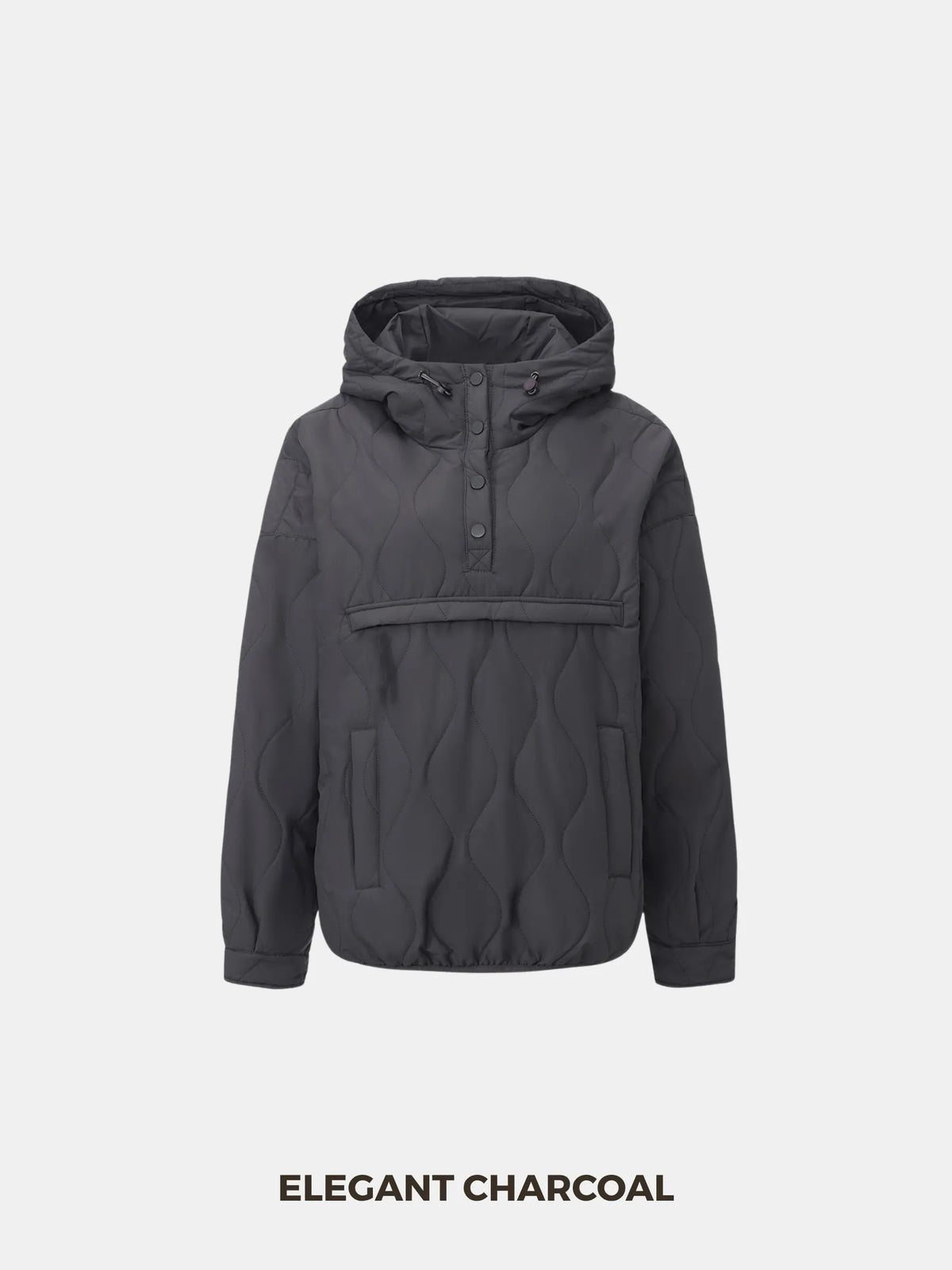 Unisex Packable Quilted Puffer Hoodie