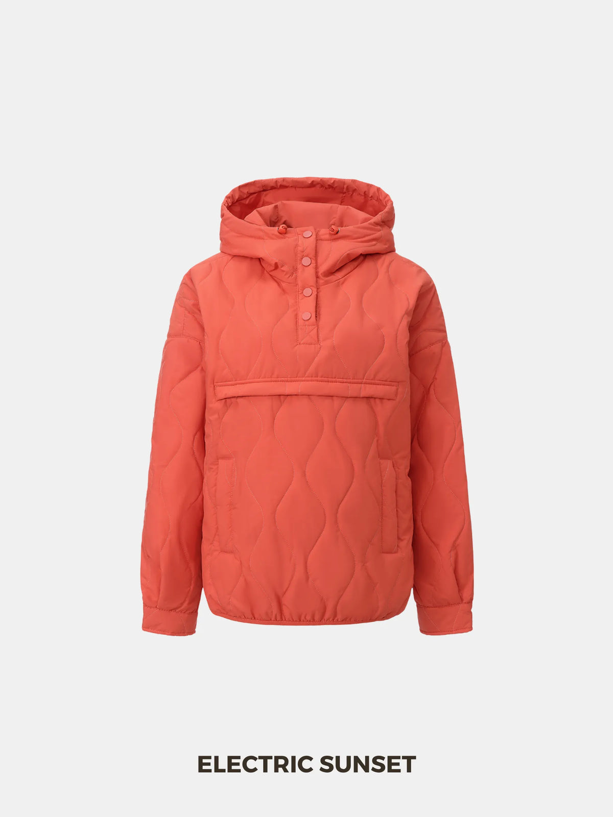 Unisex Packable Quilted Puffer Hoodie