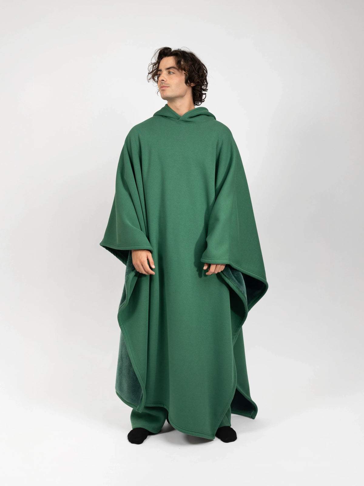 Unisex Vegan Fur-Lined Hoodie