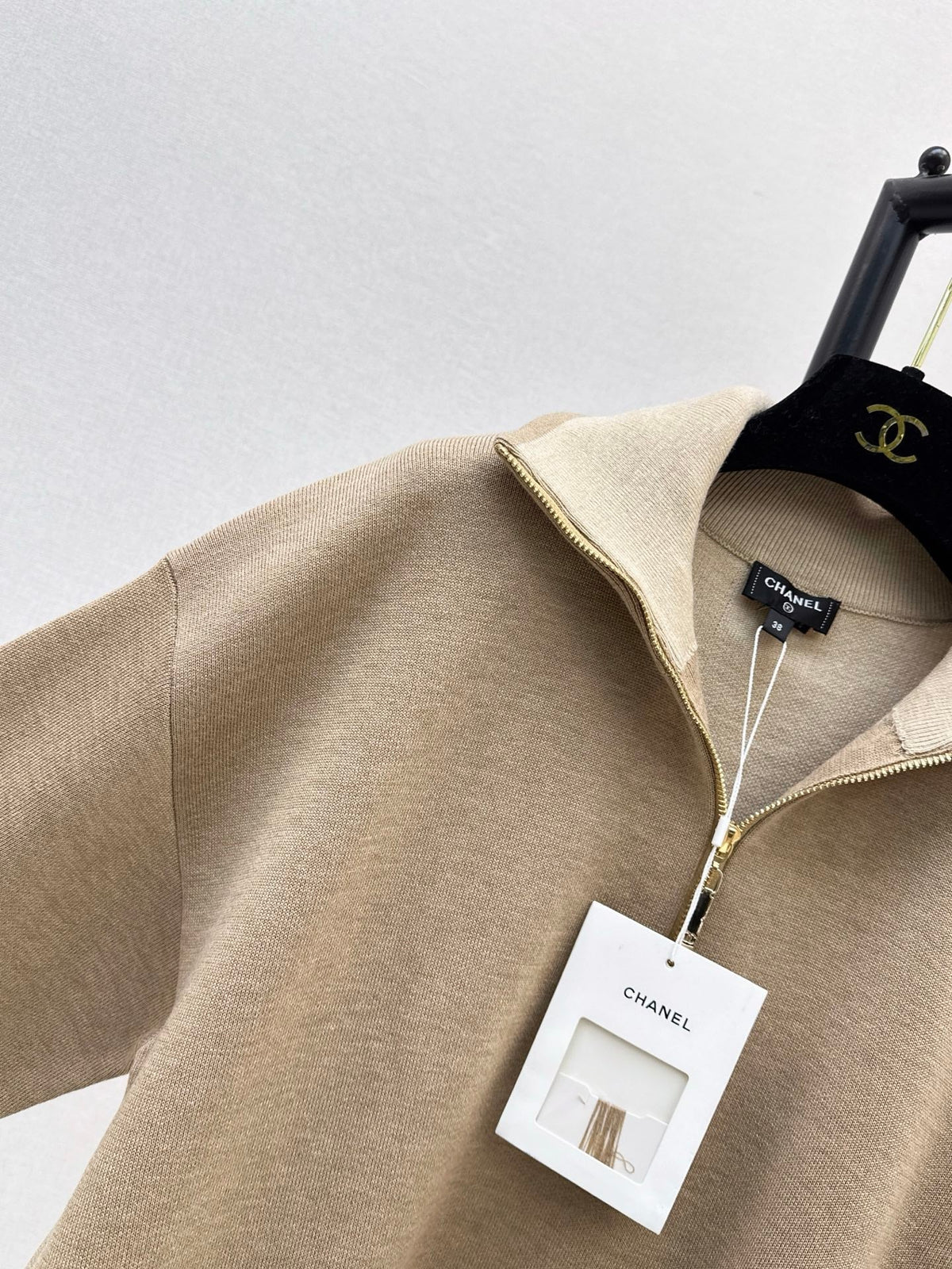 Women's Half-Zip Knit Sweatshirt