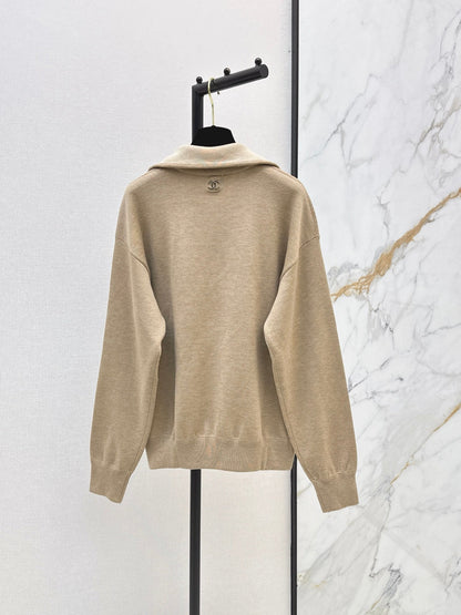 Women's Half-Zip Knit Sweatshirt