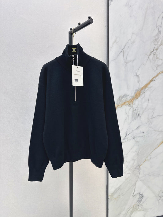 Women's Half-Zip Knit Sweatshirt