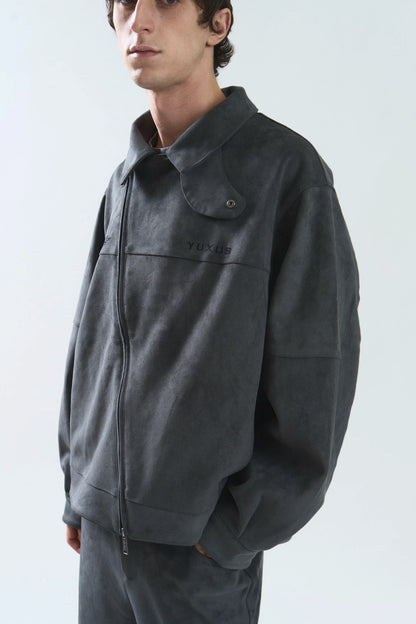Unisex Tonal Graphic Zip Jacket