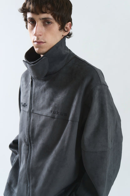 Unisex Tonal Graphic Zip Jacket